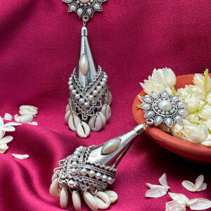 Cowriya Traditional Earrings