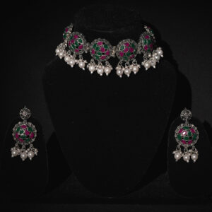 Rang Manjari Necklace blk