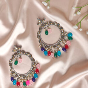 Rang Ratnavi Earrings | Colorful Traditional Jewelry