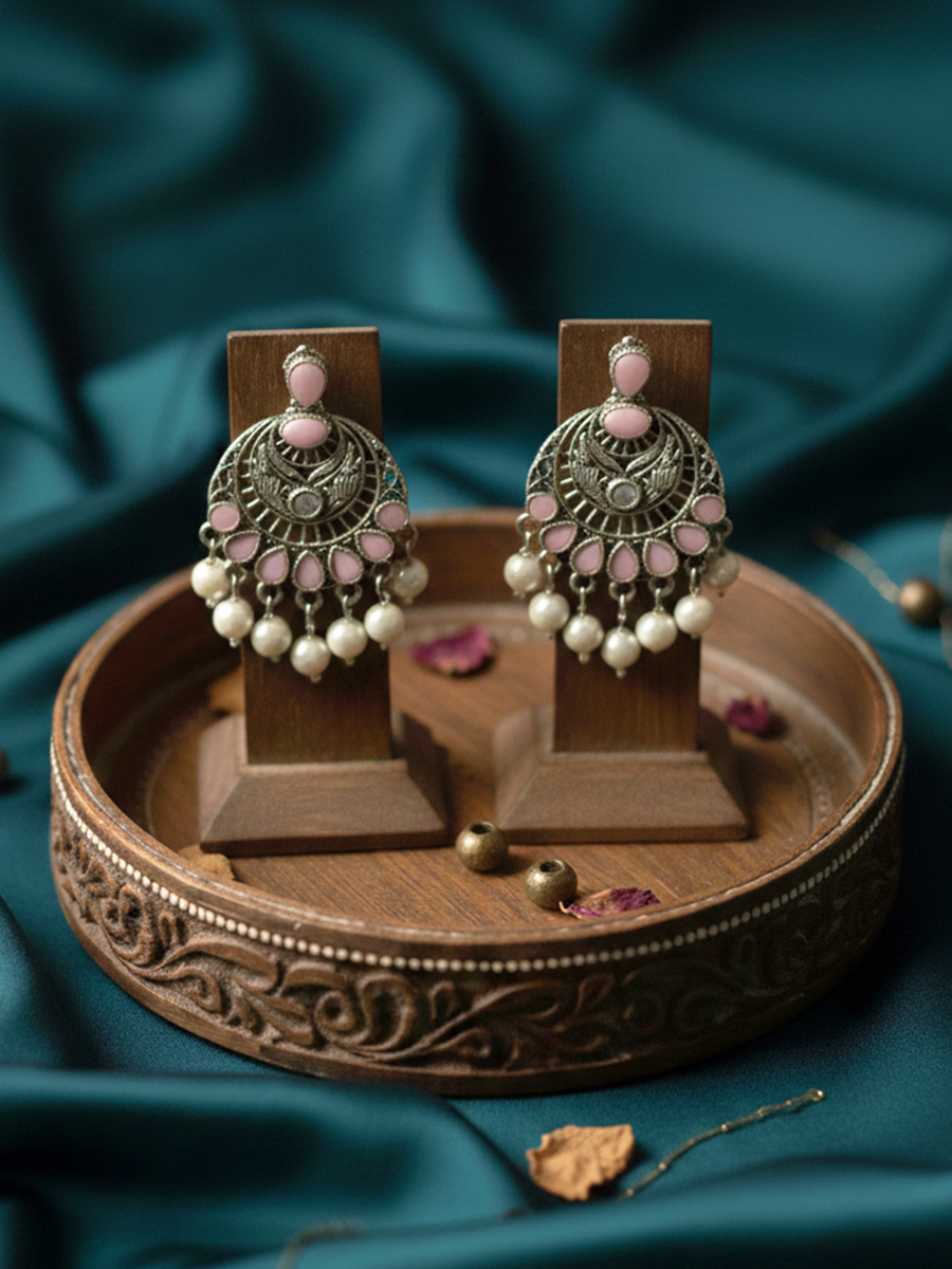 Chandrika Earrings | Ethnic Jewelry for Women
