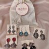 Valentine’s Day earrings potli gift pack with oxidized silver jewelry in premium pouch